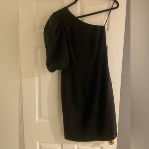 Black Halo Egan One-shoulder Sheath Dress- NWT